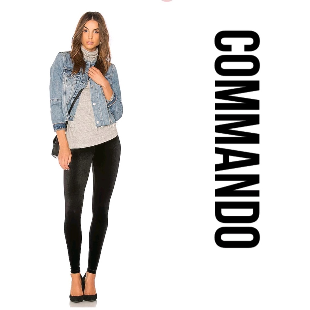 Commando Perfect Control Velvet Leggings M - Picture 1 of 13